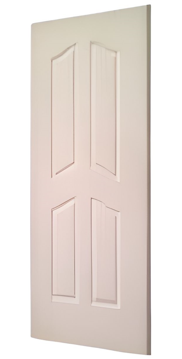 4 Panel Arch Woodgrain Finish Door